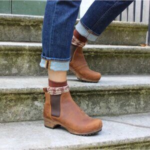 Sanita Chelsea Clog Ankle Boots